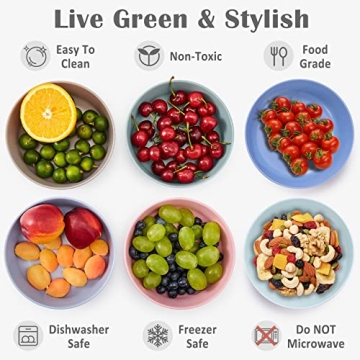 Durable Bamboo Kids Bowls - Safe Baby Feeding Set