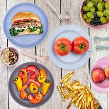 Durable Bamboo Kids Bowls - Safe Baby Feeding Set