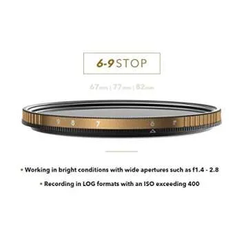 Polar Pro 67mm (6-9 Stop) Variable Neutral Density Filter Peter McKinnon Edition