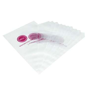 Webake 16 Inch Disposable Pastry Bag 100pcs Large Icing Piping Bags, Cake Decorating Bags Anti-Burst Cupcake Icing Bags for All Size Tips Couplers