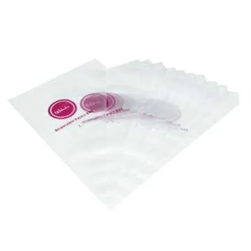 Webake 16 Inch Disposable Pastry Bag 100pcs Large Icing Piping Bags, Cake Decorating Bags Anti-Burst Cupcake Icing Bags for All Size Tips Couplers