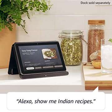 Fire HD 8 Plus tablet, HD display, 64 GB, (2020 release), our best 8" tablet for portable entertainm...