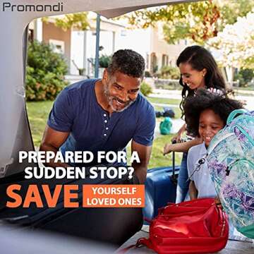 Promondi LED Road Flares Emergency Lights - Roadside Warning Car Safety Flare Kit for Vehicles & Mar...