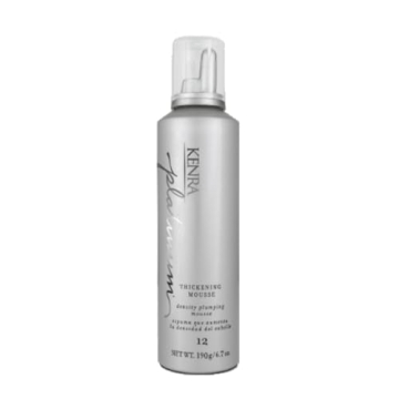 Kenra Platinum Thickening Mousse 12 oz | Volumizing Styler | Humidity Protection & Density Plumping