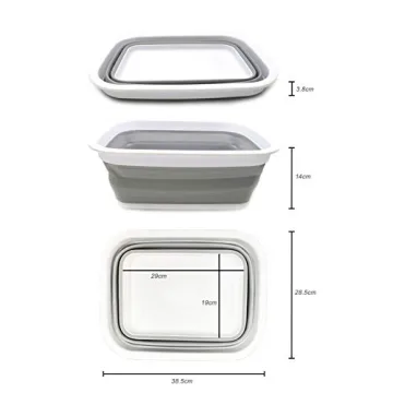Versatile SAMMART Collapsible Tub for Outdoor & Home
