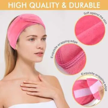 Ultra Soft Adjustable Makeup Hair Band for Women