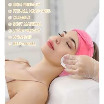 Ultra Soft Adjustable Makeup Hair Band for Women