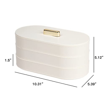 Yesesion Stackable Plastic Cord Organizer Box with Ties