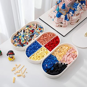 Yesesion Stackable Plastic Cord Organizer Box with Ties