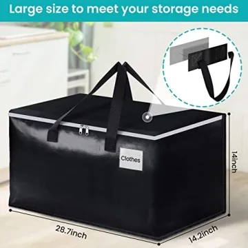 EpicTotes Extra Large Moving Bags for Easy Storage and Travel