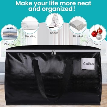 EpicTotes Extra Large Moving Bags for Easy Storage and Travel