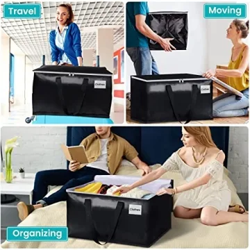 EpicTotes Extra Large Moving Bags for Easy Storage and Travel