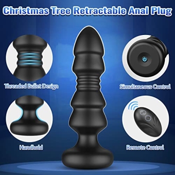 Thrusting Anal Vibrator - Remote Control & Versatile