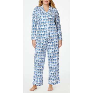 Women Monkey Pajamas Lounge Set Soft Cute Pjs
