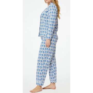 Women Monkey Pajamas Lounge Set Soft Cute Pjs