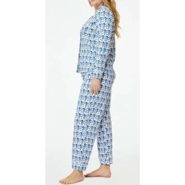 Women Monkey Pajamas Lounge Set Soft Cute Pjs