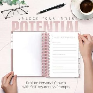 Planners with Purpose Self Care Journal – Guided Daily Reflection Notebook for Mental Health and P...