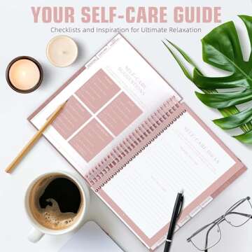 Self Care Journal for Mental Health & Wellness Planning