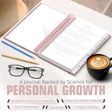 Self Care Journal for Mental Health & Wellness Planning