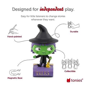 Tonies Favorite Tales: Spooky Tales Audio Toy Figurine, narrated by Celebrity Voices