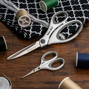 SINGER Sewing and Detail Scissors Set - Comfortable Precision Cutting