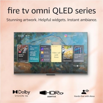 Amazon Fire TV 75" QLED Series with Hands-Free Alexa Control