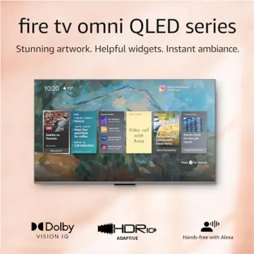 Amazon Fire TV 75" QLED Series with Hands-Free Alexa Control
