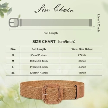 Stylish XZQTIVE Woven Belt for Women - Summer Boho Design