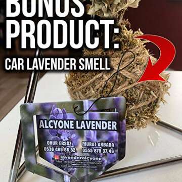 Lavender Bundles%100 Fresh Dried Natural Lavender Flowers for Home Fragrance, Home Decoration, Photo Props, 2 Bundles, Car Smell