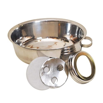 Stainless Steel Mason Jar Milk Strainer - Perfect for Dairy & More