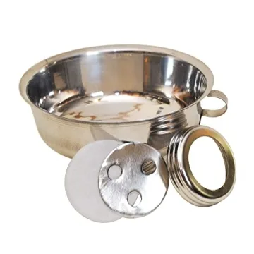 Stainless Steel Mason Jar Milk Strainer - Perfect for Dairy & More