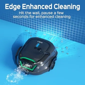 WYBOT A1 Cordless Pool Vacuum Dual Filters Fast Charging