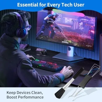 Oxfraki 6PCS Keyboard Cleaning Kit with Keycap Puller