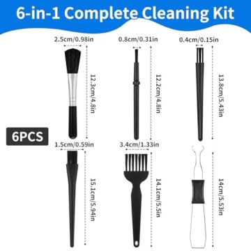 Oxfraki 6PCS Keyboard Cleaning Kit with Keycap Puller