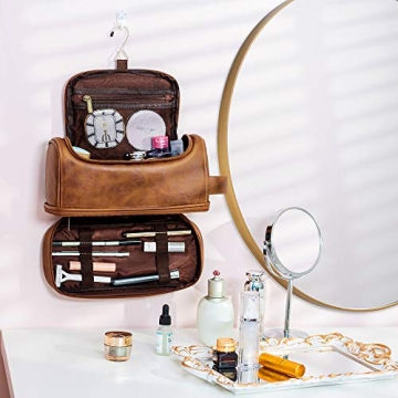 Elviros Toiletry Bag for Stylish Travel Organization