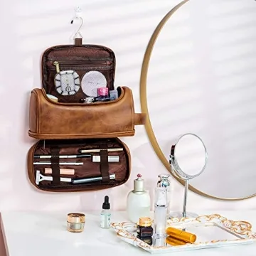 Elviros Toiletry Bag for Stylish Travel Organization