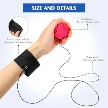 Skylety 24 Wrist Return Sports Balls for Teens and Kids