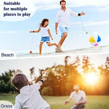 Skylety 24 Wrist Return Sports Balls for Teens and Kids