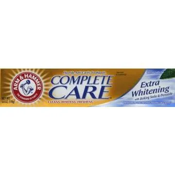 Arm & Hammer Complete Care Toothpaste, Fresh Mint, Whole Mouth Protection, 6.0oz