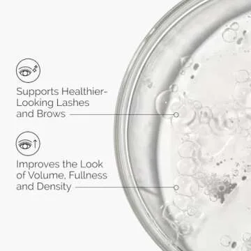 The Ordinary Multi-Peptide Lash and Brow Serum, Peptide-Powered Formula for Thicker, Fuller Looking Lashes & Brows, 0.16 Fl Oz