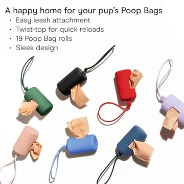 Wild One Dog Poop Bag Holder - Stylish & Durable