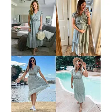 BTFBM Women Summer Bohemian Dress for Every Occasion