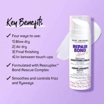 Marc Anthony Anti-Frizz Hair Styler - Strong, Smooth & Shiny Hair