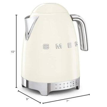 Smeg Retro Electric Kettle with 7 Temperature Settings