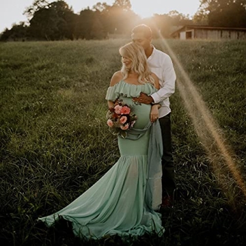 Elegant Maternity Dress for Photography & Special Occasions