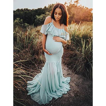 Elegant Maternity Dress for Photography & Special Occasions