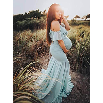 Elegant Maternity Dress for Photography & Special Occasions