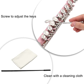 Ktaxon C Closed Hole Flute for Students and Beginners