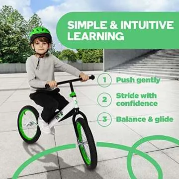 Bixe Balance Bike - Safe and Fun Ride for Kids