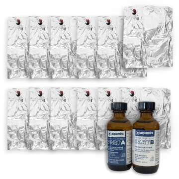 Long Term Water Storage System, BPA Free Water Bags, 5 Year Shelf Life | 60 Gallon Refill Set (NO Bo...